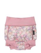 Swimsuit Recycled Aop Badedragt Badetøj Pink Mikk-line