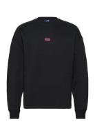 Naviu Tops Sweatshirts & Hoodies Sweatshirts Black HUGO BLUE