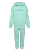 Hoodie Set Sport Tracksuits Green Adidas Originals