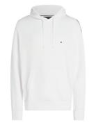 Global Stripe Hoody Tops Sweatshirts & Hoodies Hoodies White Tommy Hil...