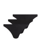 3 Pack Dipped Bikini  Trusser, Tanga Briefs Black Tommy Hilfiger