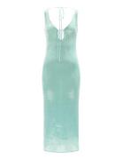 Isha Sequin Midi Dress Knælang Kjole Green Bardot