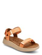 Line Flade Sandaler Orange WODEN