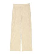 Woven Trousers, Tirge Bottoms Trousers Straight Leg Beige Ivo Nikkolo
