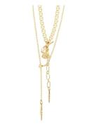 Breeze Necklace 2-In-1 Set Accessories Jewellery Necklaces Chain Neckl...