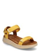 Line Flade Sandaler Yellow WODEN