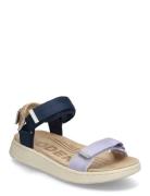 Line Flade Sandaler Navy WODEN