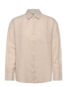 Bs Aglaia Regular Fit Shirt Tops Shirts Long-sleeved Beige Bruun & Ste...