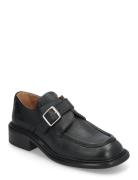 Svea Structure Shoes Flat Loafers Black Pavement