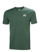 Nord Graphic T-Shirt Tops T-Kortærmet Skjorte Green Helly Hansen