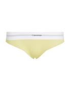 Bikini Trusser, Tanga Briefs Yellow Calvin Klein