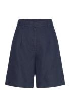 Bs Eva Shorts Bottoms Shorts Bermudas Navy Bruun & Stengade