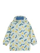Rainwear Jacket - Aop Outerwear Rainwear Jackets Blue CeLaVi