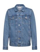 Denim Jacket Outerwear Jackets & Coats Denim & Corduroy Blue Mango