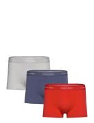 Trunk 3Pk Boxershorts Multi/patterned Calvin Klein