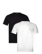 2 Pack Top Tops T-Kortærmet Skjorte White Emporio Armani