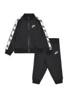 Re-Tricot Set Sets Tracksuits Black Nike