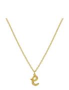 Alphabet Accessories Jewellery Necklaces Dainty Necklaces Gold Maanest...