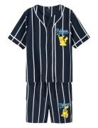 Nkmmaska Pokemon Nreg Shortsset Sky Sets Sets With Short-sleeved T-shi...