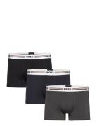 Trunk 3P Revive Boxershorts Green BOSS