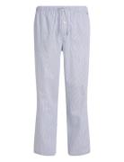 Woven Pj Pant Print Bottoms Sweatpants Blue Tommy Hilfiger