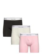 Boxer Brief 3Pk Boxershorts Black Calvin Klein