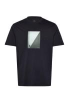 T-Shirt Tops T-Kortærmet Skjorte Black Armani Exchange
