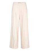 Lake Pants Bottoms Trousers Wide Leg Cream Residus