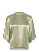 Rodebjer Poppi Designers Blouses Short-sleeved Green RODEBJER