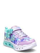 Girls Flutter Heart Lights Blurred Love Low-top Sneakers Multi/pattern...