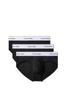 Hip Brief 3Pk Underbukser Y-front Briefs Black Calvin Klein