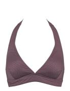 Nice Top Jacquard Swimwear Bikinis Bikini Tops Triangle Bikinitops Pur...
