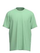 Slhaspen Ss O-Neck Tee Noos Tops T-Kortærmet Skjorte Green Selected Ho...