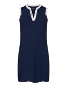 Abby Sleeveless Dress Sport Short Dress Navy Röhnisch