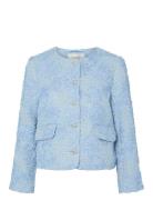 Yaskavi 7/8 Jacket - Show Blazers BouclÉ Blazers Blue YAS