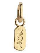 My Mom Charm Halskæde Hængesmykke Gold Enamel Copenhagen