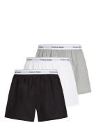 Trunk 3Pk Boxershorts Multi/patterned Calvin Klein
