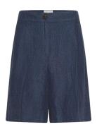 Mschnaira Claritta Shorts Bottoms Shorts Bermudas Navy MSCH Copenhagen