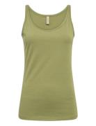 Sc-Pylle Tops T-shirts & Tops Sleeveless Green Soyaconcept