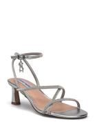 Nerissa Heeled Sandal Sandal Med Hæl Silver Steve Madden