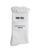 Frill Logo Socks Sport Women Sport Clothing Sport Socks White Aim´n