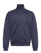 Track Jacket Tops Sweatshirts & Hoodies Sweatshirts Navy Fred Perry