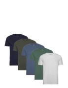 Hco. Guys Knits Tops T-Kortærmet Skjorte Multi/patterned Hollister