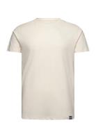 Organic Thor Tee Tops T-Kortærmet Skjorte Cream Mads Nørgaard