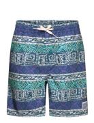 Surfsilk Straight Volley Yth14 Badeshorts Multi/patterned Quiksilver
