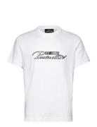 Cotton Jersey Frode Paradise Tee Tops T-Kortærmet Skjorte White Mads N...