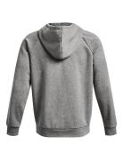 Ua Rival Fleece Fz Hoodie Sport Sweatshirts & Hoodies Hoodies Grey Und...
