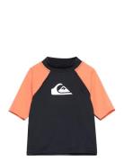 Everyday Upf50 Ss Boy Tops T-Kortærmet Skjorte Multi/patterned Quiksil...