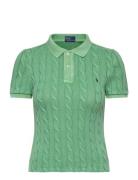 20/2 Cotton-Ssl-Psh Tops Knitwear Jumpers Green Polo Ralph Lauren