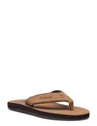 Carver Nubuck Klipklapper Sandaler Beige Quiksilver